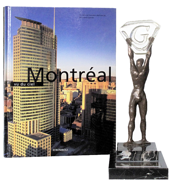 Livre récompensé Montréal vu du ciel
